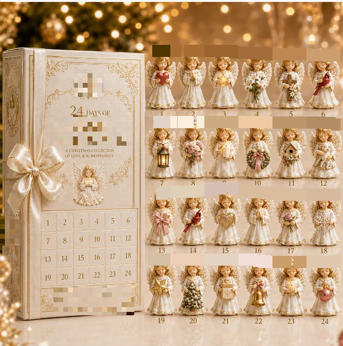 Série de caractères Calendrier de l'avent Boîte aveugle