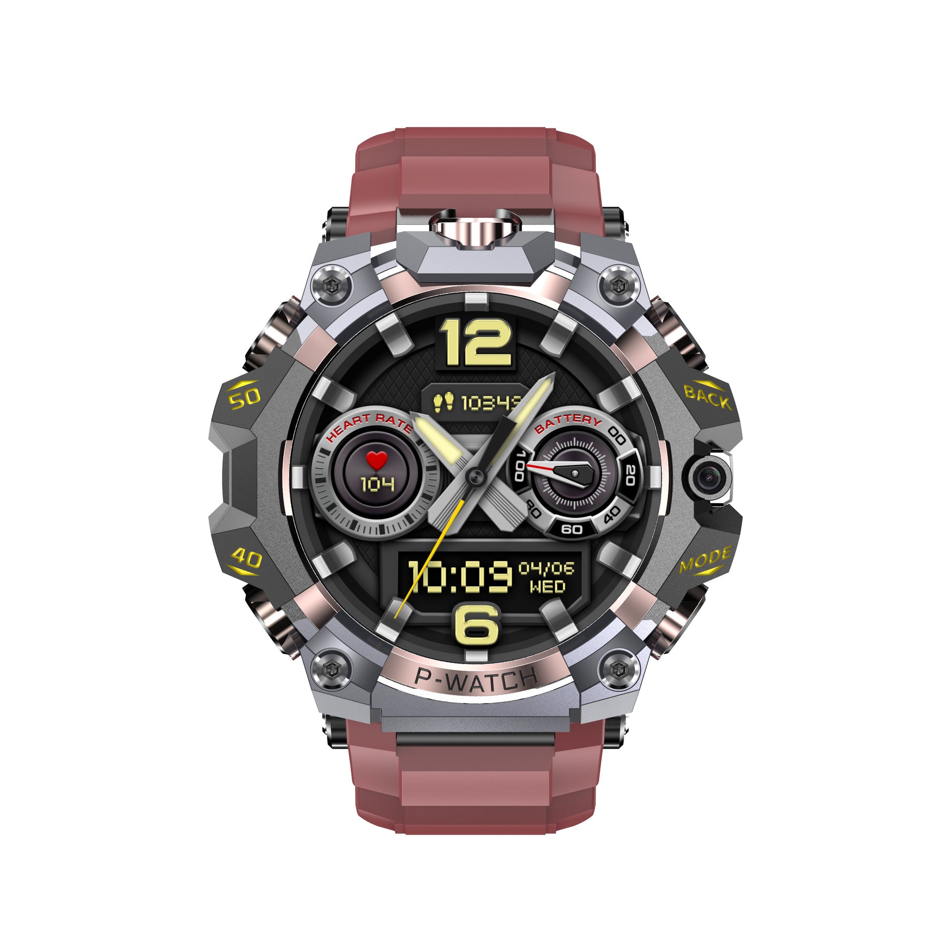 Imperméable Smart Watch HD double caméra
