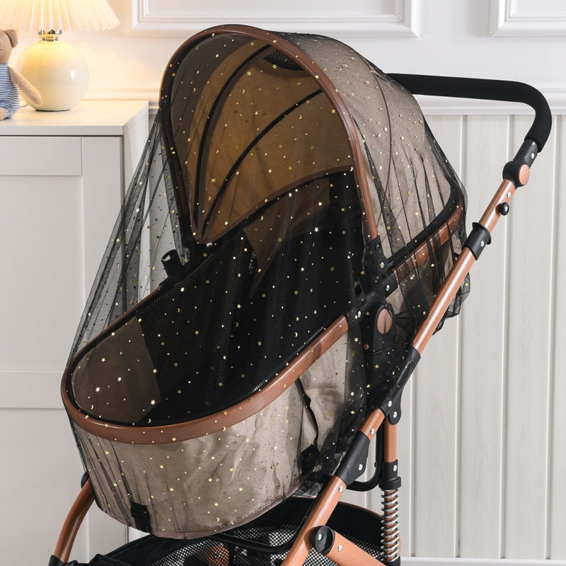 Infantile Mosquito Net Poussette d'impression de type complet