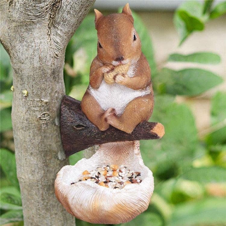 Mignon Oiseaux d'écureuil pour décoration de jardin