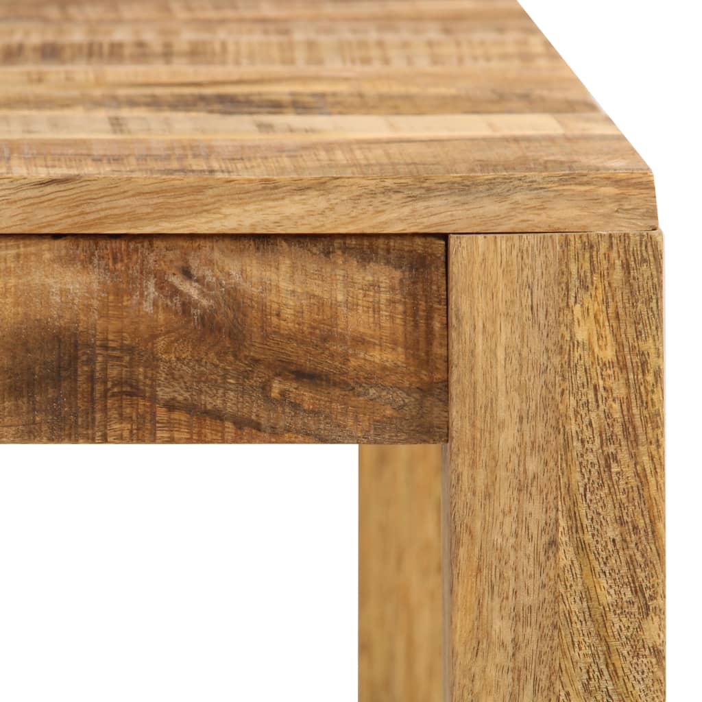 Table à manger en bois massif de mangue 82x table à manger 82x