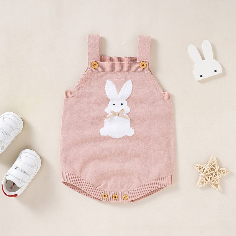 Bébé Sling mignon lapin Romper combinaison de saut