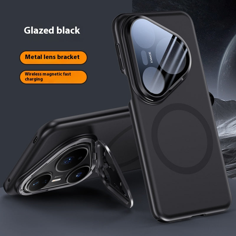 Pura80pro Lens Bracket Protection magnétique Boitier de téléphone tout compris anti-drop