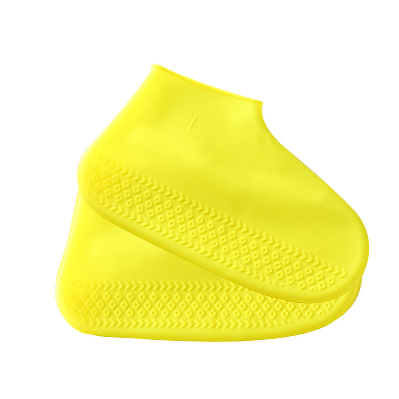 Silicone imperméable à l'eau couvre les chaussures sans odeur pour les jours pluvieux