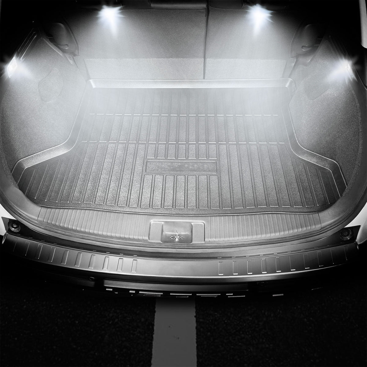 10Pcs par kit LED Ampoules de voiture 760lm T25 3528SMD 6000K Lampes auto Pure White Remplacemen