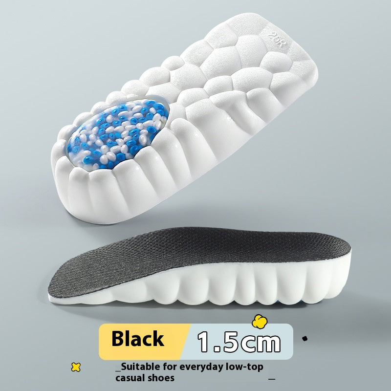 Soft Bottom semelle intérieure confortable avec une hauteur accrue à l'intérieur