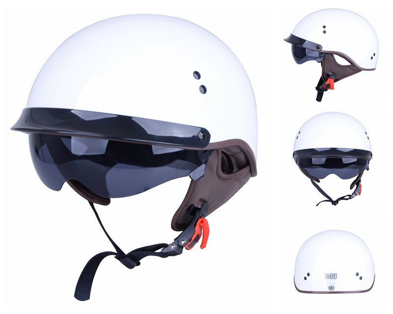 Casque d'équitation Harley quatre saisons de moto rétro pour hommes