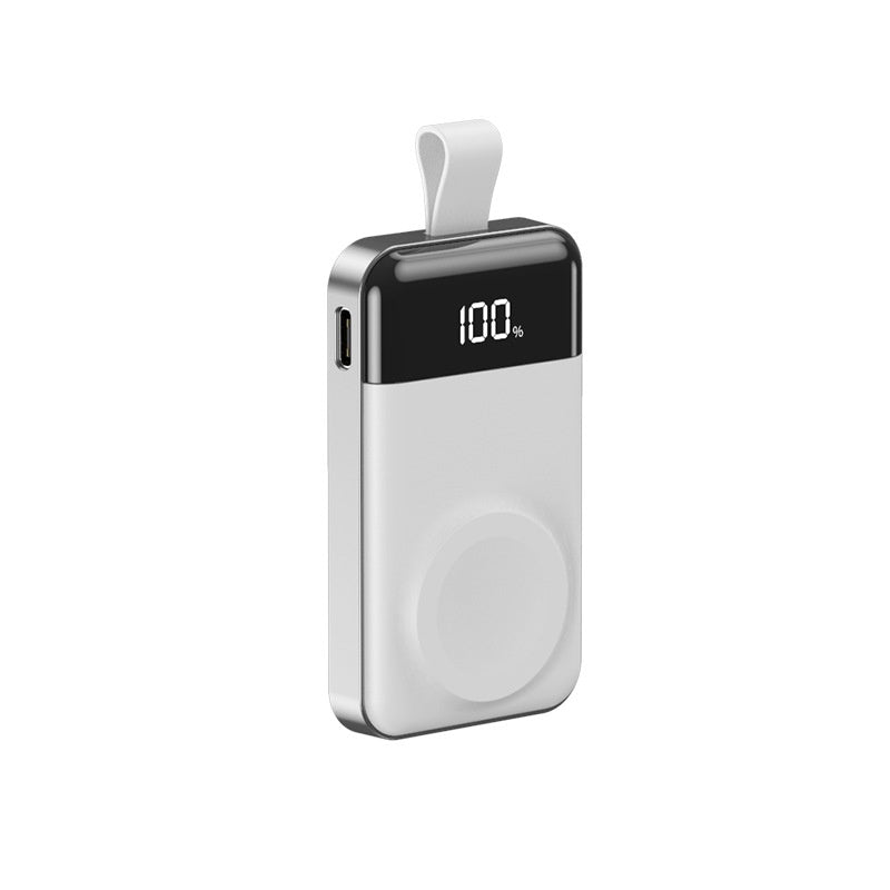 Mini Portable Digital Display Wireless Magnetic Power Bank