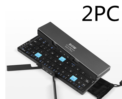 Mini Folding Three Bluetooth Wireless Keyboard