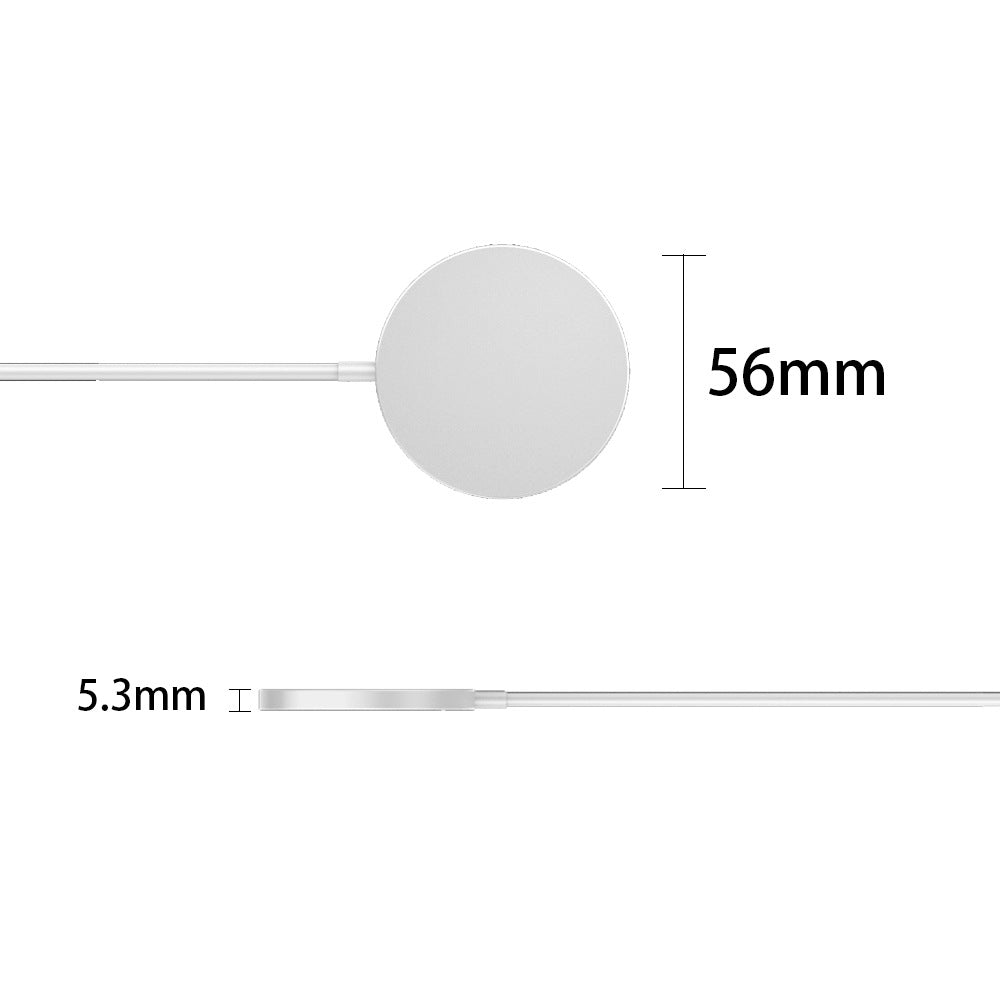 Chargeur sans fil magnétique applicable transparent
