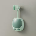 Support de douche vert-1 pièce