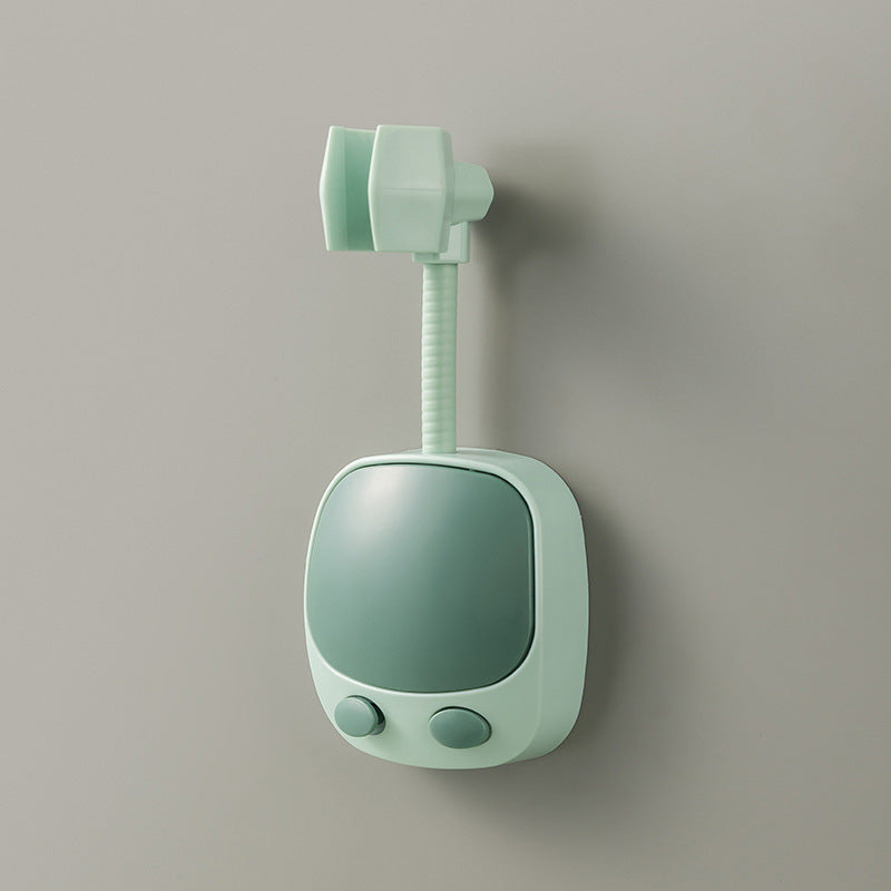 Support de douche vert-1 pièce