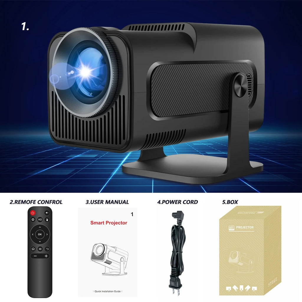 Petit projecteur 4K sans fil WiFi Smart 5G Projecteur