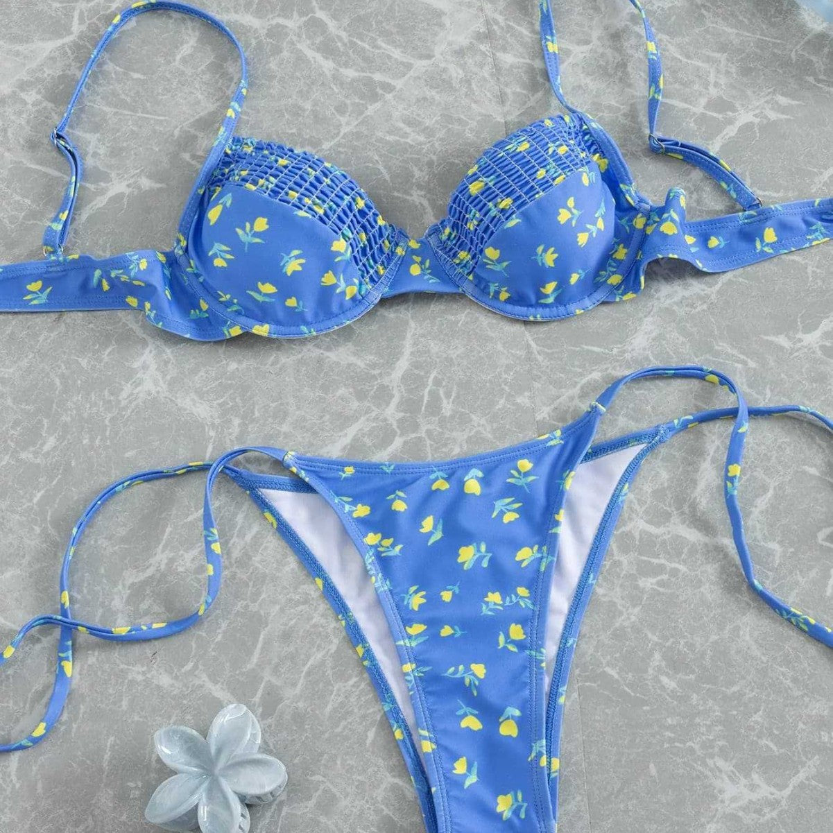Maillot de bain push-up imprimé pour femmes sexy
