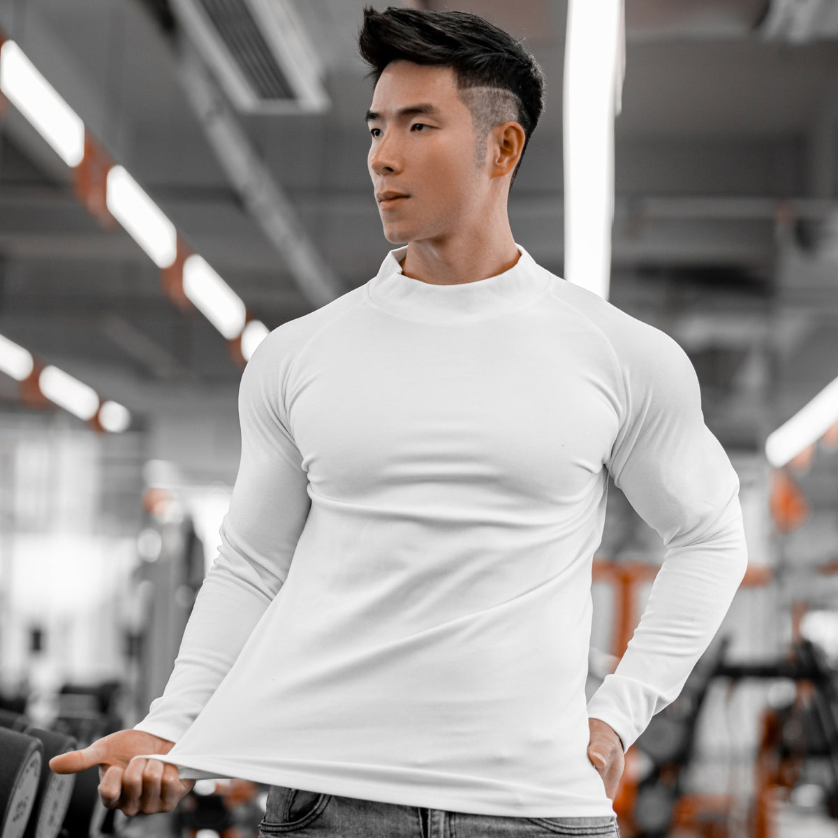 T-shirt thermique homme arrivée Casual Sports Top