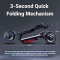 X14 High Power 13 pouces roue hors route 5000W moteur scooter électrique
