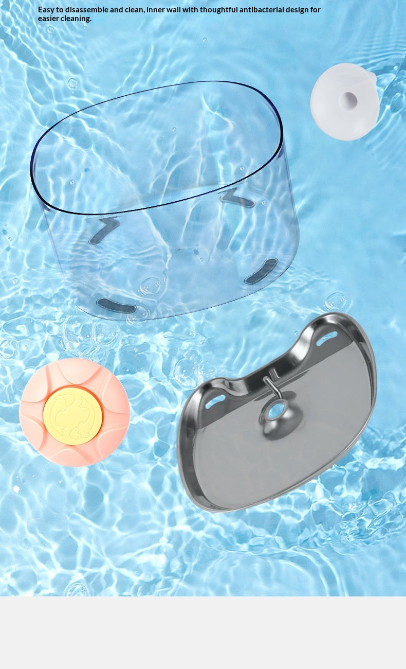 Fontaine d'eau pour animaux de compagnie filtrée par circulation intelligente