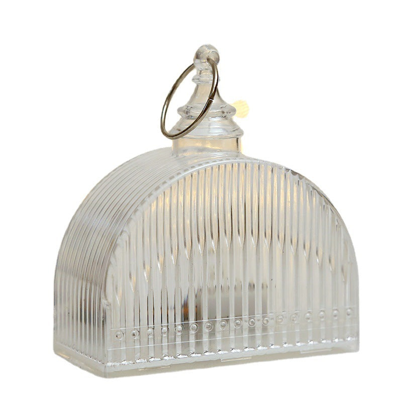 Bougie électronique LED cristal lumineux transparent AG13 Bouton Batterie Night Light Christm