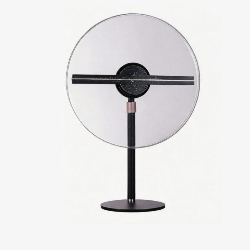Wiilala 3D hologramme ventilateur 3D cercle App hologramme affichage publicitaire 224 lumières 11.81WiFi Ho
