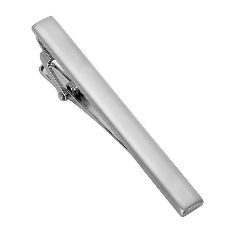 Aspirateur plaqué brillant brossé Tie Clip