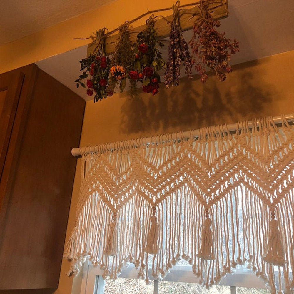 Décoration de chambre Toile de coton tissée tapisserie