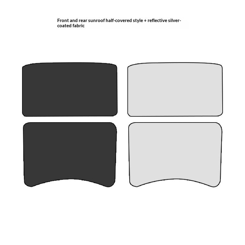 Toit Sunshade Voiture Toit Intérieur Protection UV Et le blocage UV