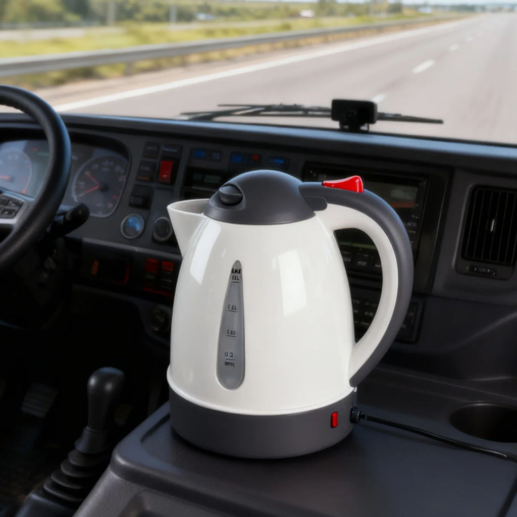 150W Portable Voiture Bouilloire électrique 10 0 0ml Camion à eau chauffée Bouilloire à café Bouilloire automatique