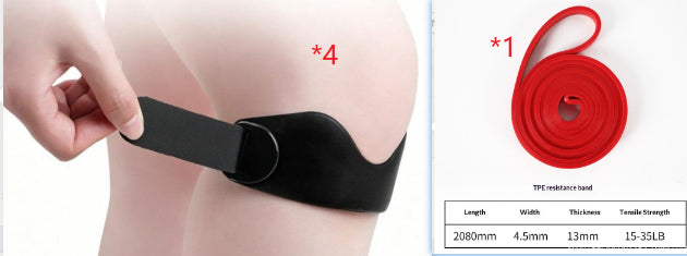 Fitness Basketball Jump Rope et équipement de protection Ensemble de bracelets de Patellar