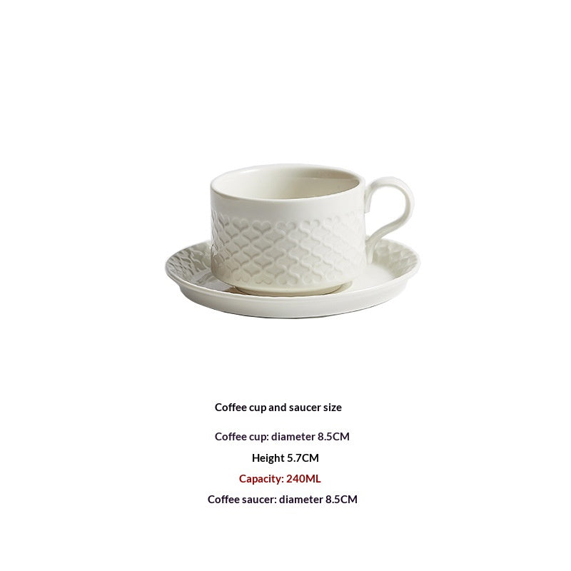 Nordic Danish Vintage Creative Ceramic Coffee Cup