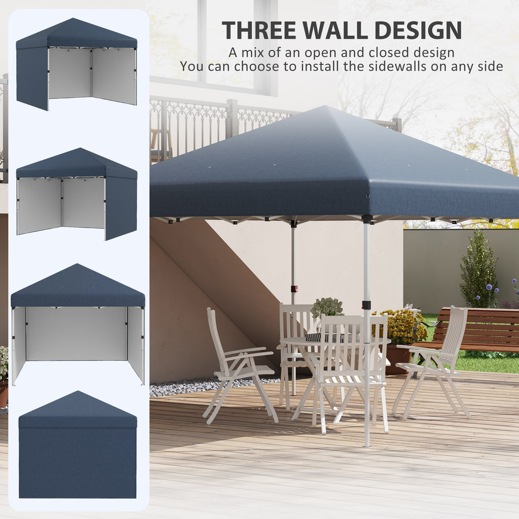 10 x 10 Pop Up Canopy avec parois latérales