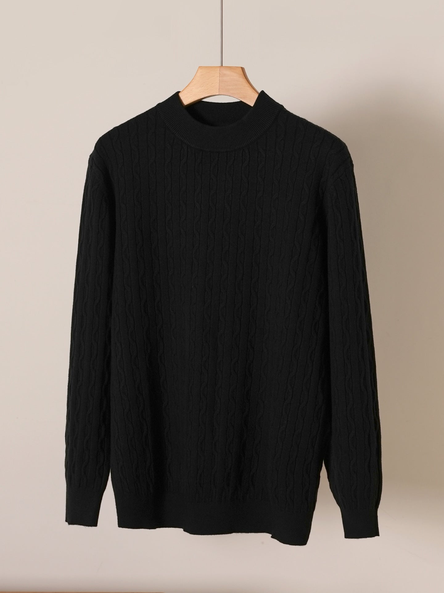 Pull-over en col rond à col rond pour hommes