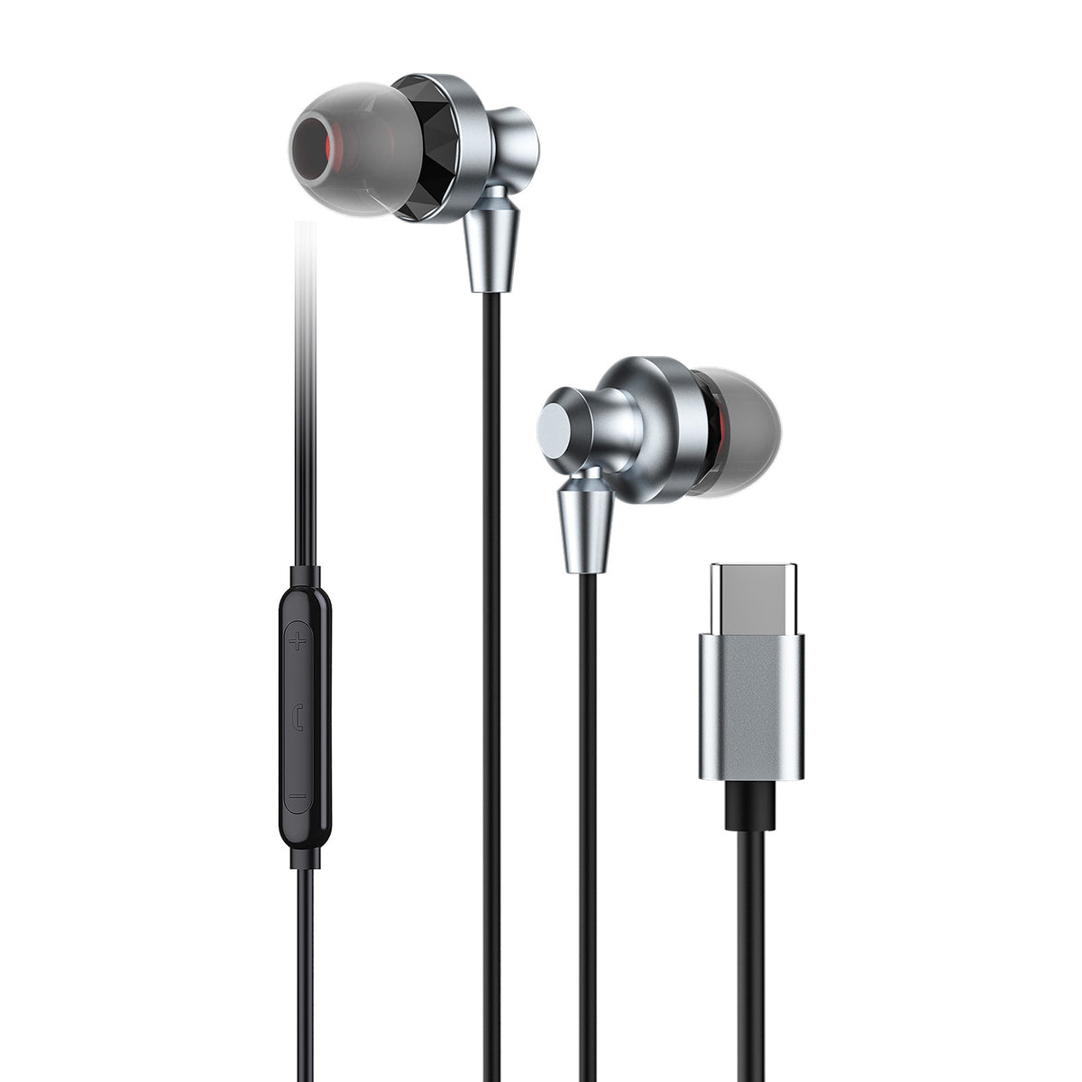 KP-239 Casques USB-C filaires audio à faible latence pour la musique et le jeu