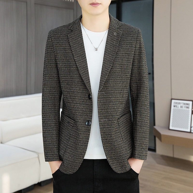 Veste de costume occasionnel pour hommes