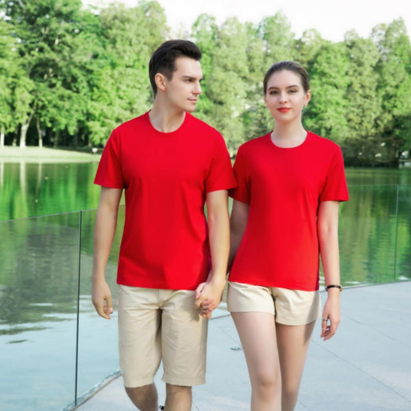 T-shirt à manches courtes pour hommes et femmes