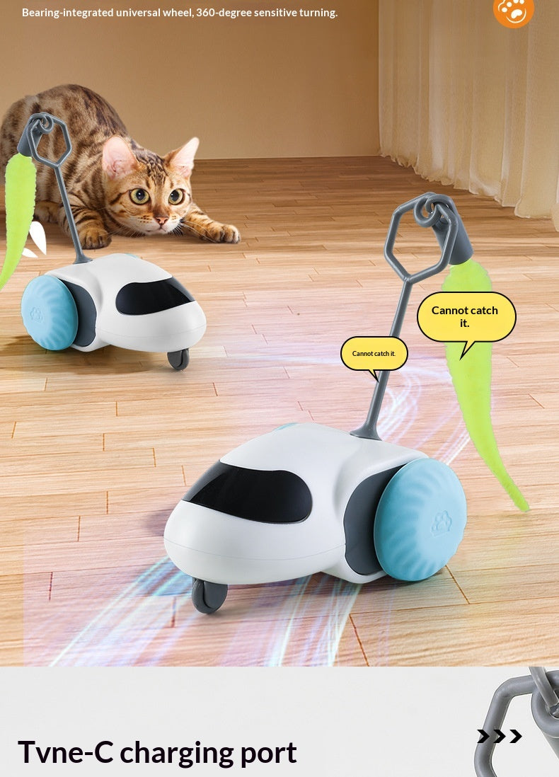 Jouet de chat électrique Smart Racing avec souris de simulation