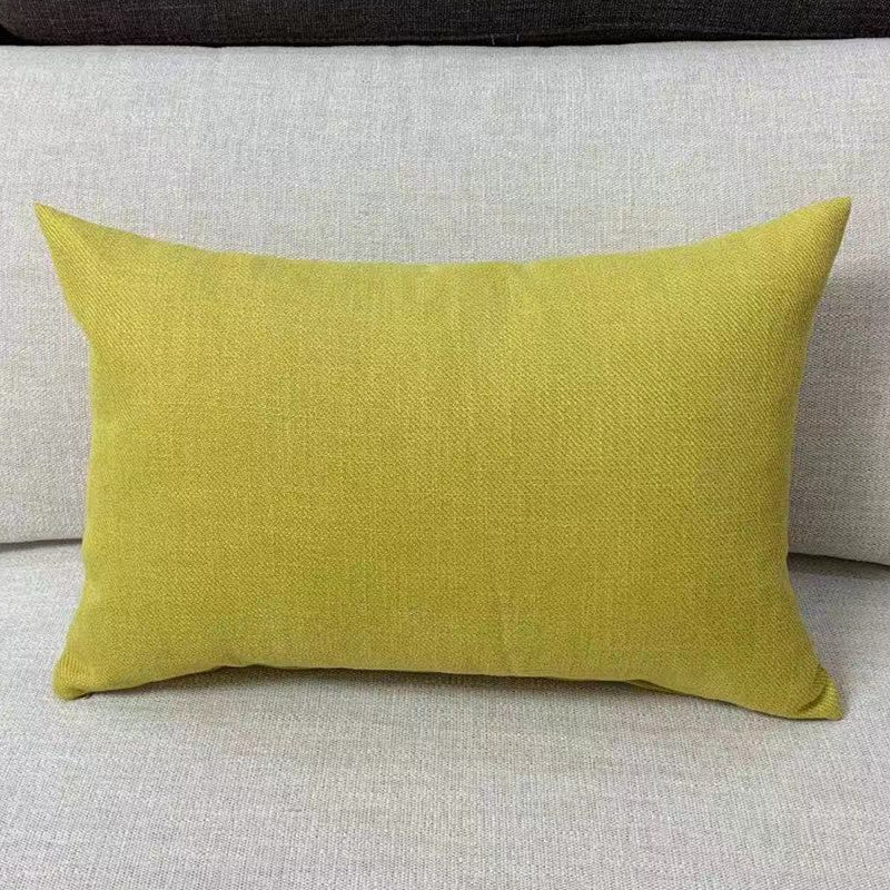 Coussin pour oreillers de bureau en couleur unie