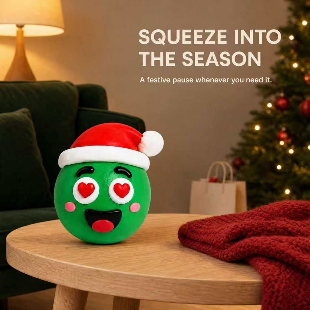 Jouet anti-stress de la balle de Noël