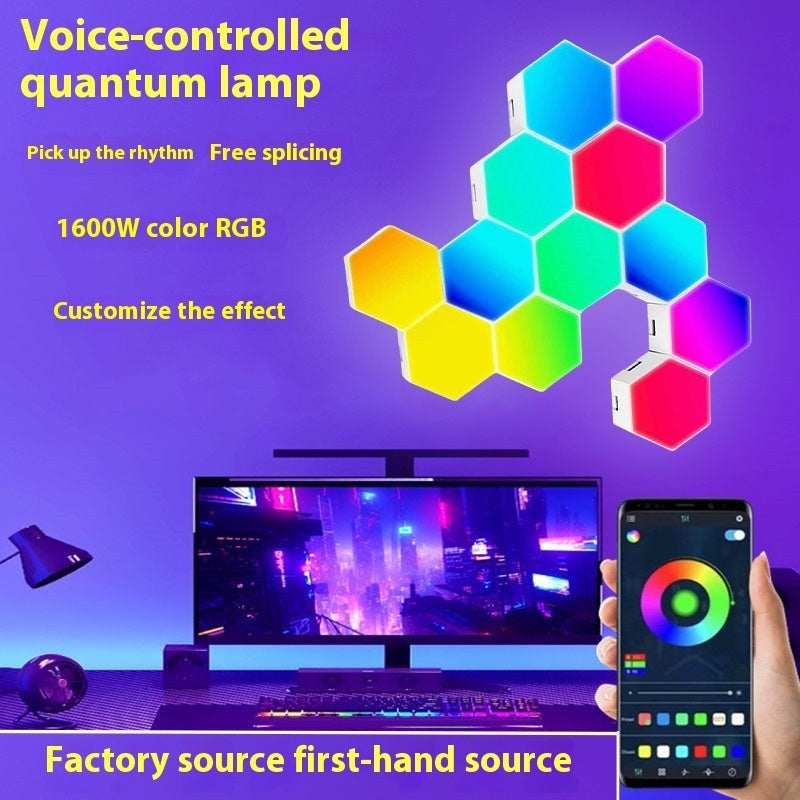Fond Mur Quantum Esports Atmosphere Light Strange Light Board