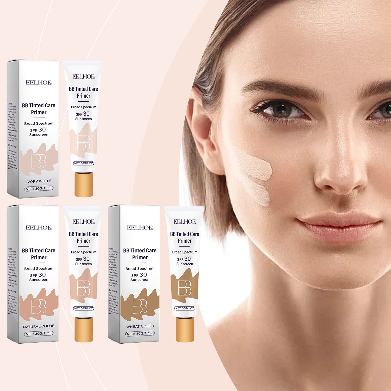 Sunscreen BB Crème Blanc Ivoire 30g-box