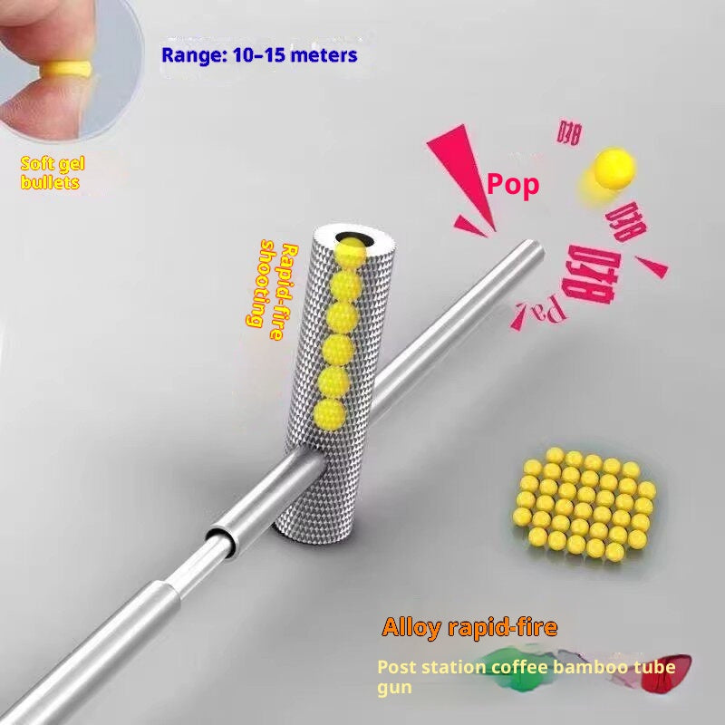 Jouet en alliage d'aluminium PopTube Bursting