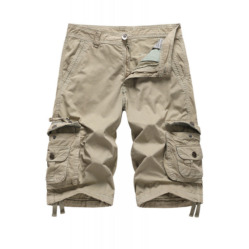 Amazon Commerce extérieur Vêtements de travail pour hommes Bas de fret occasionnel perdu Grande taille Knee Multi-Pocket