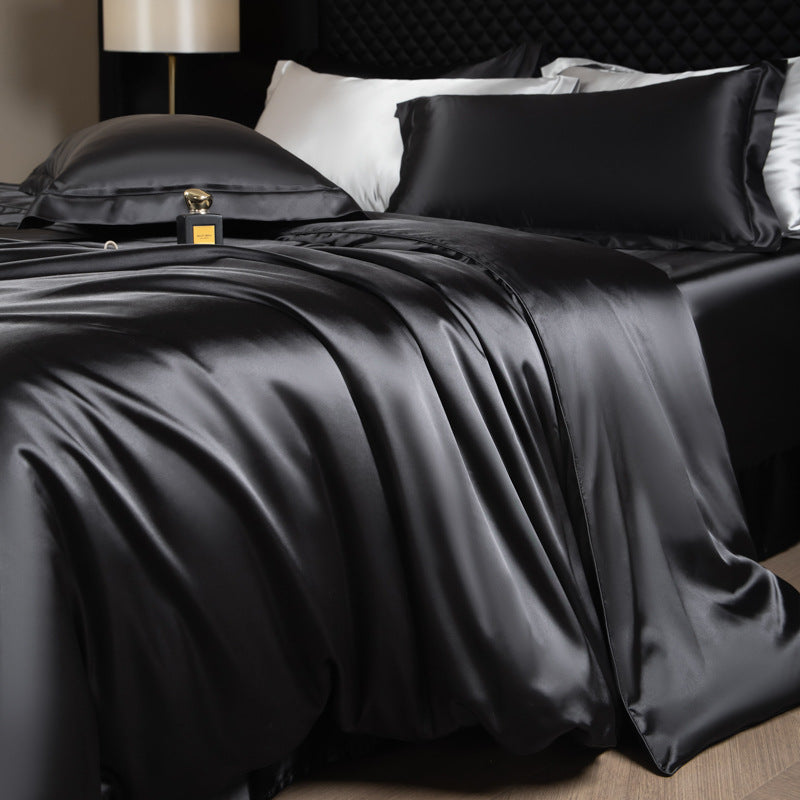 Luxury Real Double Side Silk Naked-Sleep Couverture de couettes