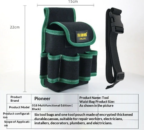 Largage de toile Compact et Portable multifonctionnel avec un dessiné épais pour les outils