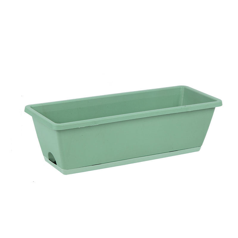 Plantation en plastique Trough Famille plantation de fleurs Extra grande évier de cuisine rectangulaire