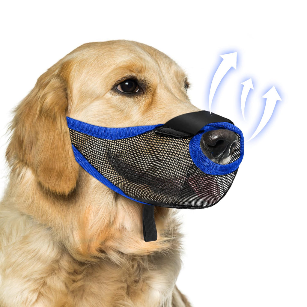 Muselière de chien, Muselière d'air doux pour grands chiens, moules de chien respirantes pour la chasse