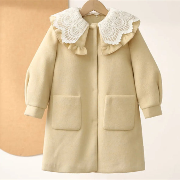 Mignon et doux laine manteau coton rembourré Veste de comptoir d'hiver Solde