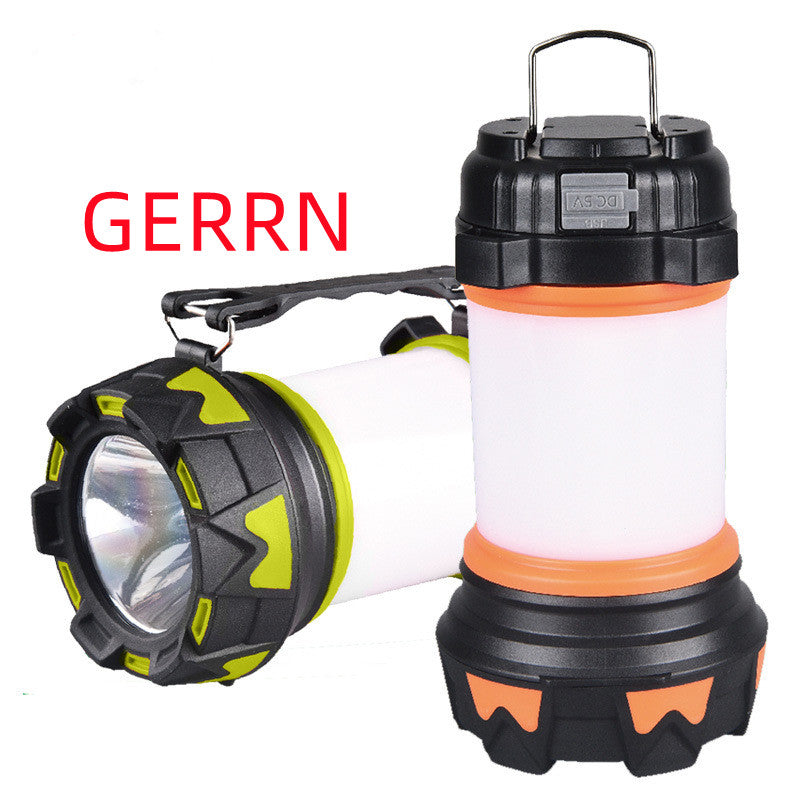 Six modes 3600mAh Batterie Lithium intégrée Lumière de camping extérieure