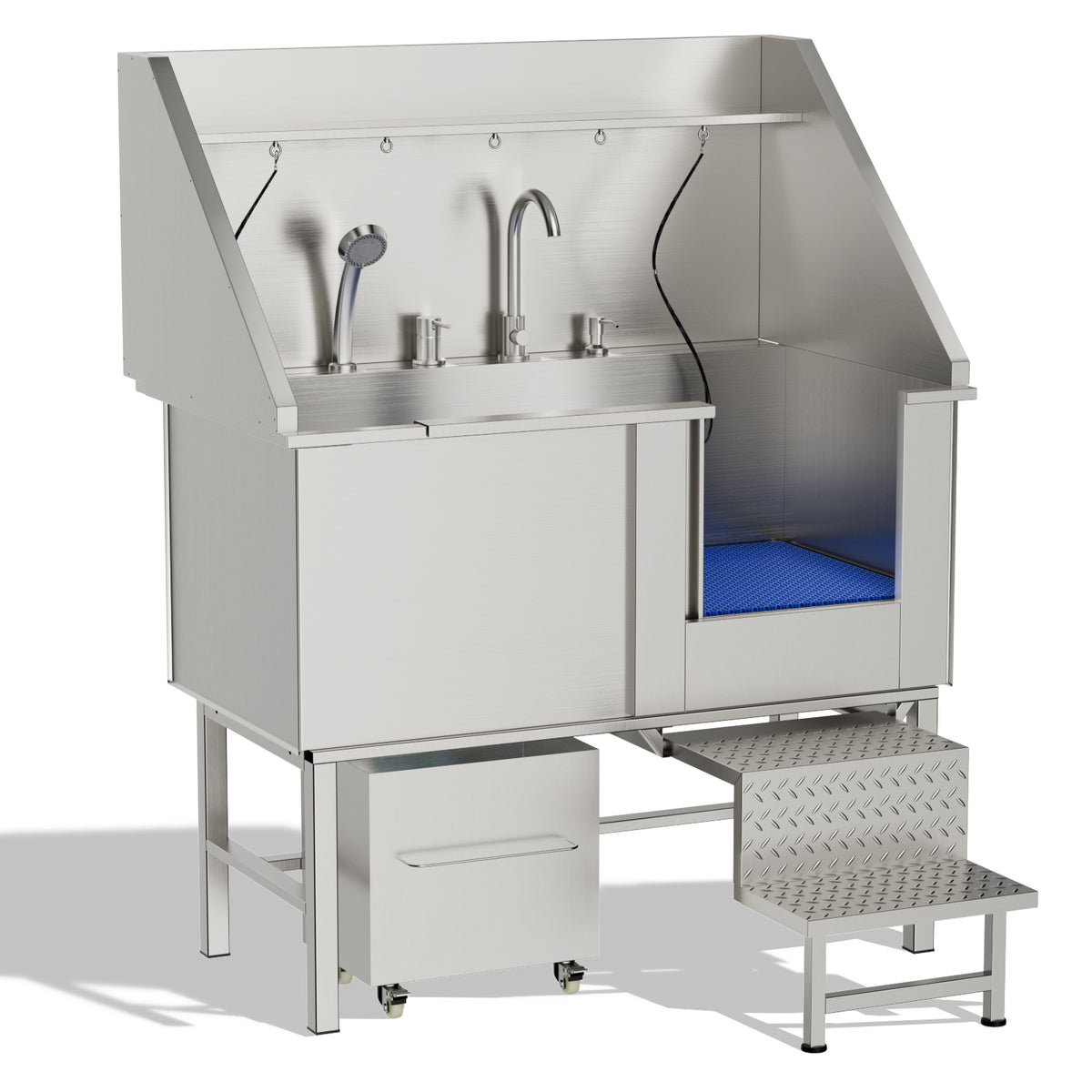 50in Stainless Steel Dog Wash Station