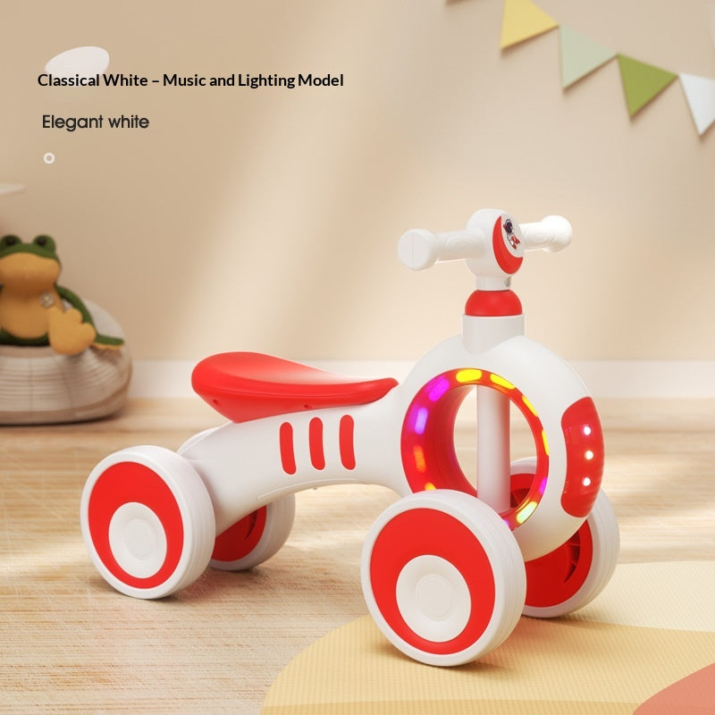Roule-sur Gliding Jouet Car Babys Marcheur à quatre roues et Roue-sur Jouet