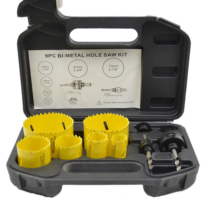 Bimétal M3 Hole Opener Set Trou Scie